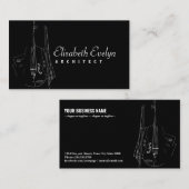 Visitenkarte für Violin Instrument Music (Vorne/Hinten)