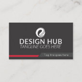 Visitenkarte für visuelle Kunst (Rückseite)