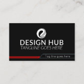 Visitenkarte für visuelle Kunst (Rückseite)