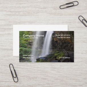 Visitenkarte für Wasserfälle