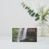 Visitenkarte für Wasserfälle (Stehend Vorderseite)