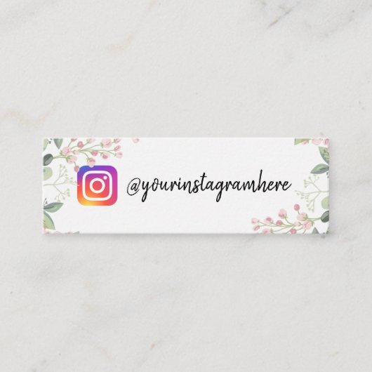 Visitenkarte für Wasserfarben (Vorderseite)