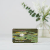 Visitenkarte für Wasserlilie (Stehend Vorderseite)