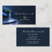 Visitenkarte für Webdesigner (Vorne/Hinten)