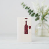 Visitenkarte für Weinkellerei (Stehend Vorderseite)