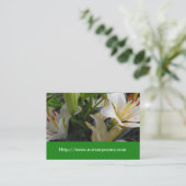 Visitenkarte für weißes Kinderzimmer (Stehend Vorderseite)