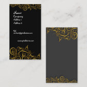 Visitenkarte für Wirbel aus Eisen (Vorne/Hinten)