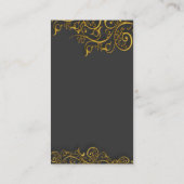 Visitenkarte für Wirbel aus Eisen (Rückseite)