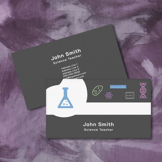 Visitenkarte für Wissenschaftslehrer