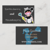 Visitenkarte für Wohnungswesen (Vorne/Hinten)