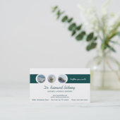 Visitenkarte für Zahnärzte (Stehend Vorderseite)