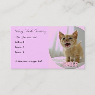 Visitenkarte für Zahnärzte