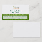 Visitenkarte Garden_jardín (Vorne/Hinten)