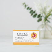 Visitenkarte Gastroenterologe (Stehend Vorderseite)