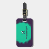 Visitenkarte Gepäckanhänger (Vorderseite vertikal)