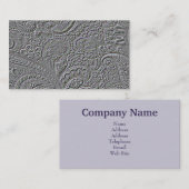 Visitenkarte geprägt (Vorne/Hinten)