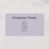 Visitenkarte geprägt (Rückseite)