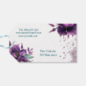 Visitenkarte Geschenkanhänger (Rückseite Horizontal)