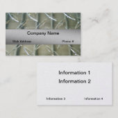 Visitenkarte Glass Company (Vorne/Hinten)