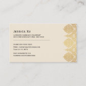 Visitenkarte, Goldaussehen von Wedding Celebrant Visitenkarte (Vorderseite)