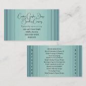 Visitenkarte „Grafikdesigner & Branding“ (Vorne/Hinten)