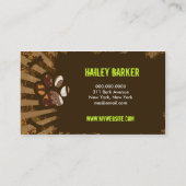 VISITENKARTE-GRÜN der BARKEN-311-BIG Visitenkarte (Rückseite)