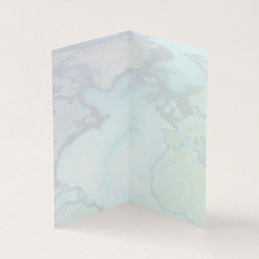 Visitenkarte "grünen Pass" Visitenkarten (Innenseite)