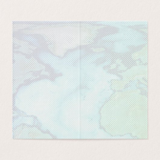 Visitenkarte "grünen Pass" Visitenkarten (Innenseite Aufgefaltet)