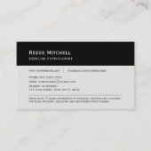 Visitenkarte, Gymnastiktraining individuell anpass Visitenkarte (Vorderseite)