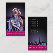 Visitenkarte - Haarstylisten (Vorne/Hinten)