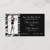 Visitenkarte "Hair Stylist Diva" (Vorderseite)