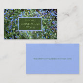 Visitenkarte, "Hartglas" Visitenkarte (Vorne/Hinten)