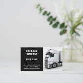 Visitenkarte Haulage Company (Stehend Vorderseite)