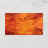 Visitenkarte "Herbstausgänge" (Rückseite)