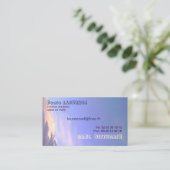 VISITENKARTE HIMMEL UND WOLKE (Stehend Vorderseite)