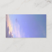 VISITENKARTE HIMMEL UND WOLKE (Rückseite)