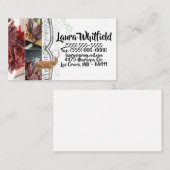 Visitenkarte Hirsch Buck Woodland Jagd (Vorne/Hinten)