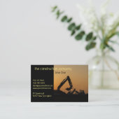 Visitenkarte Hochwertig Bauen für die Zukunft  (Stehend Vorderseite)