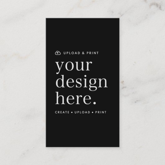 Visitenkarte Ihr Design Upload (Vorderseite)