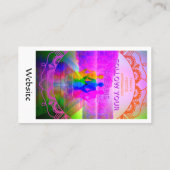 Visitenkarte im Holistischen Stil (Rückseite)