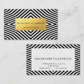 Visitenkarte im Luxusmuster kundengerecht (Vorne/Hinten)