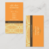 Visitenkarte im Retro (Vorne/Hinten)