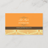 Visitenkarte im Retro (Rückseite)