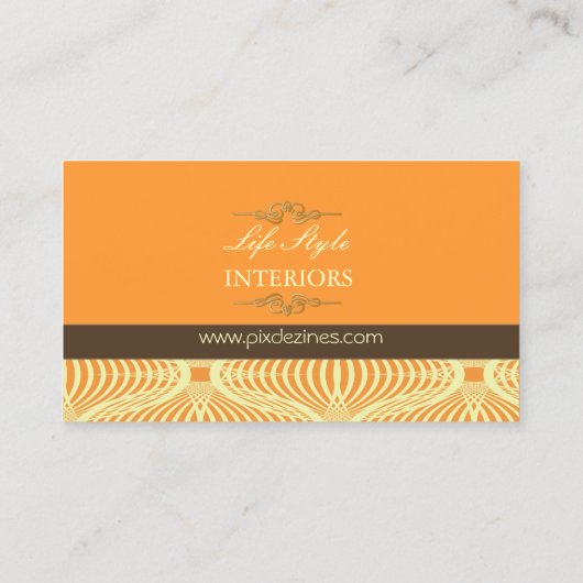 Visitenkarte im Retro (Rückseite)