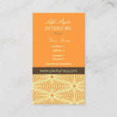 Visitenkarte im Retro (Vorderseite)