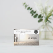 Visitenkarte Immobilienmakler Raumausstatter etc (Stehend Vorderseite)