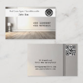 Visitenkarte Immobilienmakler Raumausstatter etc (Vorne/Hinten)