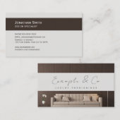 Visitenkarte, individualisierbares Foto Visitenkarte (Vorne/Hinten)