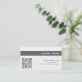 Visitenkarte-Kaisergrau Visitenkarte (Stehend Vorderseite)