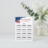 Visitenkarte-Kalender-Elefant-Republikaner 2015 Visitenkarte (Stehend Vorderseite)